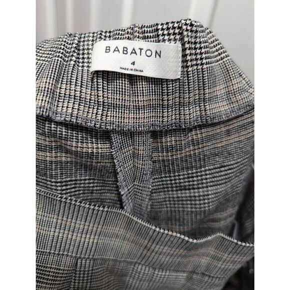 Aritzia babaton houndstooth pants size 4 - Picture 5 of 6
